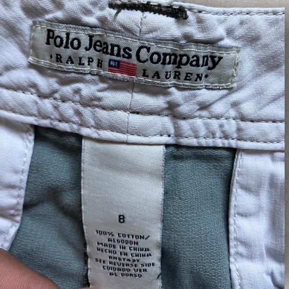 Polo Ralph Lauren Shorts Women Size 8 100% Cotton - Picture 3 of 4